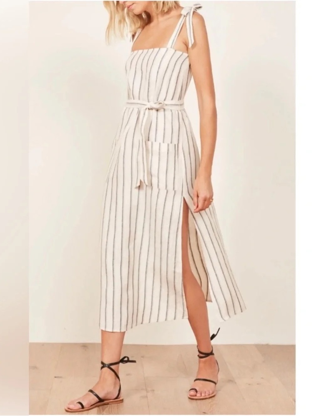 Reformation Elliot Linen Dress